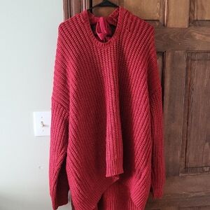 Torrid Rich Red Knit Sweater
